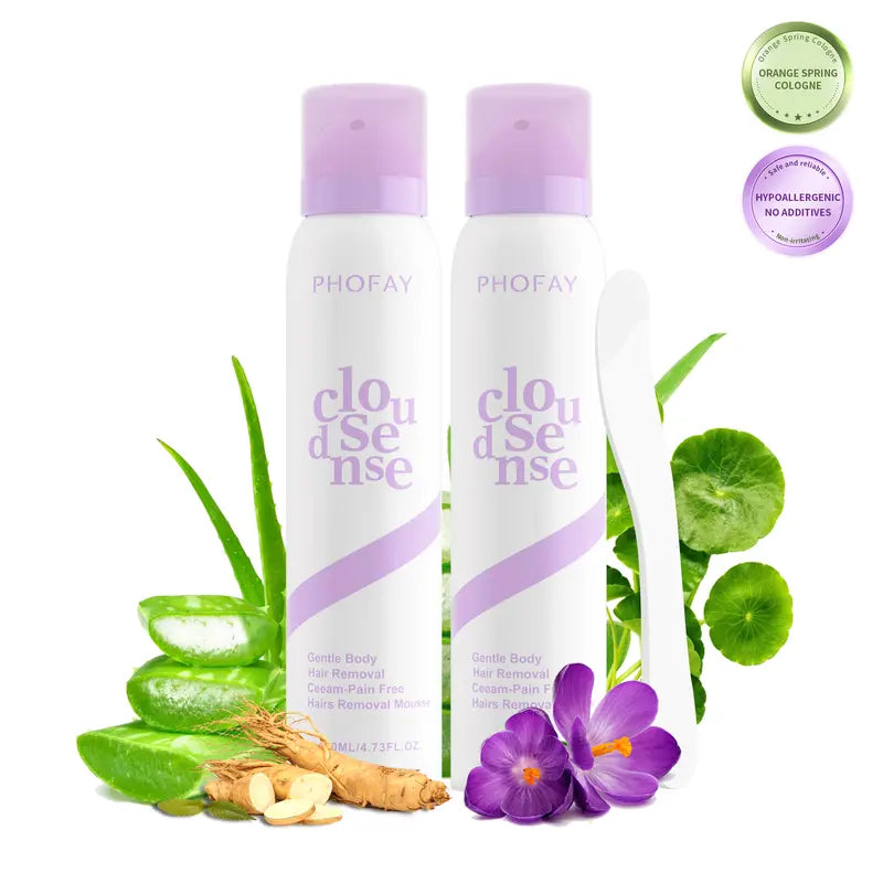 Bikini Pain-Free Hair Removal Cream for Sensitive Skin, Hypoallergenic Formula-Gentle & Fast-Acting Depilatory with Citrus Scent, Aloe & Hyaluronic Acid for Soothing Care, Suitable for Men & Women,Gifts, Gifts, Gift, Gift